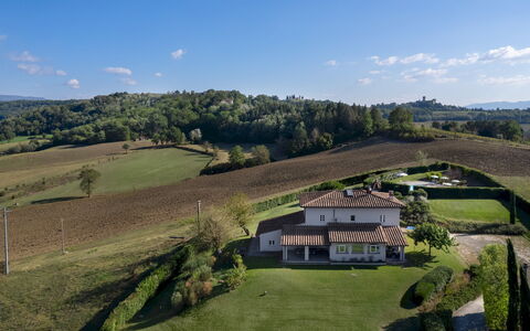 Villa Il Magnifico 10: Gras, Grasland, Landelijk Gebied, Heuvel, Land Lot, Huis, Landschap, Hoogland, Plain, Verblijf