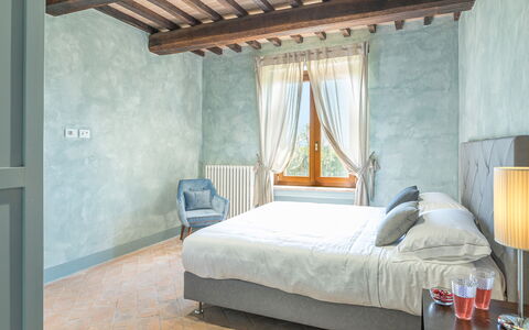 Le Residenze dei Potti 12: Muur, Meubilair, Interieur Ontwerp, Slaapkamer, Hout, Flooring, Verdieping, Bed, Linens, Huis