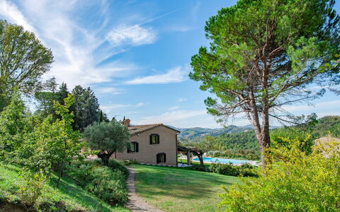 Villa Il Baiocco 8: Natuurlijk Landschap, Landschap, Landelijk Gebied, Vallei, Reservoir, Tarn, Vijver