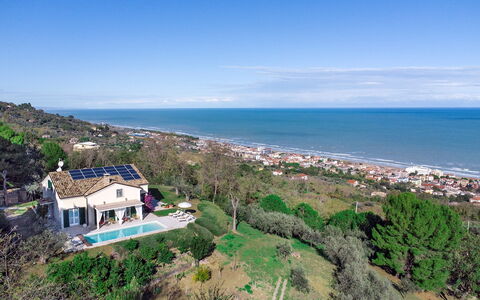 Villa Lucente 6+2: Zee, Kust, Oceaan, Villa, Toevlucht, Badplaats, Strand, Eco Hotel, Baai