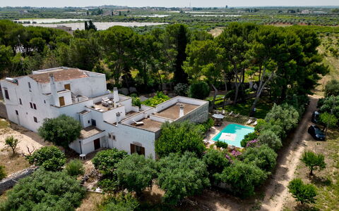 Masseria Tarsia Incuria 8+4: Zwembad, Menselijke Nederzetting, Landgoed, Hacienda, Toevlucht, Villa, Boerderij, Eco Hotel, Landscaping, Backyard