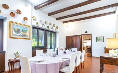 Tenuta Contessa Chiara 17: Interieur Ontwerp, Meubilair, Plafond, Kamer, Flooring, Tafel, Verdieping, Verlichting, Eetkamer, Keuken En Eettafel