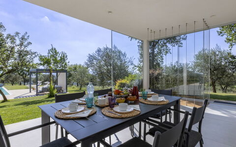 Villa Petrillo 6: Meubilair, Stoel, Land Lot, Buitenmeubels, Schaduw, Keuken En Eettafel, Tuin, Eco Hotel, Landscaping, Werf