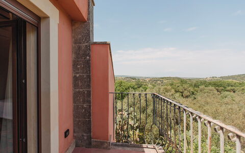 Villa Sumac 6: Beits, Balkon