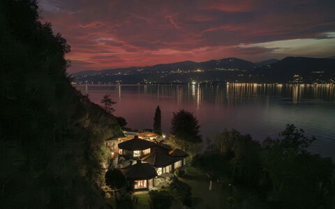 Villa Eden 8: Natuur, Nacht, Landschap, Schemer, Avond, Middernacht, Meer, Reflectie, Landschap Verlichting