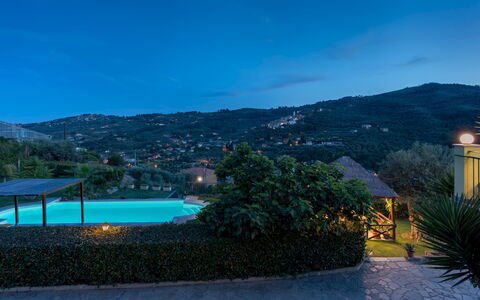 Villa Vittorio 6+2: Blauw, Zwembad, Toevlucht, Eco Hotel, Badplaats, Villa, Thermae, Hotel, Hacienda, Nacht