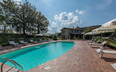Tenuta Montiepoli 12+3: Landgoed, Zwembad, Herenhuis, Hacienda, Verblijf, Toevlucht, Villa, Boerderij, Landscaping, Werf