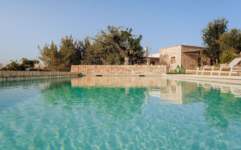 Opuntia Trulli e Lamie 10: Zwembad, Landgoed, Waterpartij, Toevlucht, Hacienda, Villa, Reflecting Pool, Eco Hotel