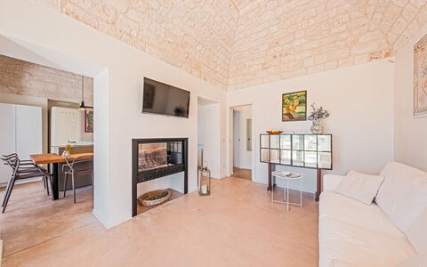 Borgo Dell'Agrumeto 8: Muur, Flooring, Interieur Ontwerp, Verdieping, Meubilair, Plafond, Kamer, Appartement, Woonkamer, Bankstel