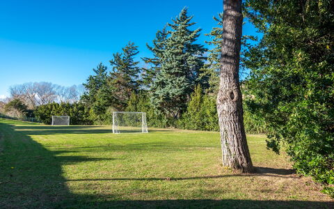 Villa Isotta 8+4: Blauw, Gras, Boom, Land Lot, Gazon, Weide, Tuin, Landscaping, Lariks, Park