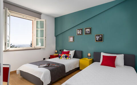 Villa Dada 10: Meubilair, Interieur Ontwerp, Flooring, Muur, Slaapkamer, Verdieping, Kamer, Plafond, Bed, Huis