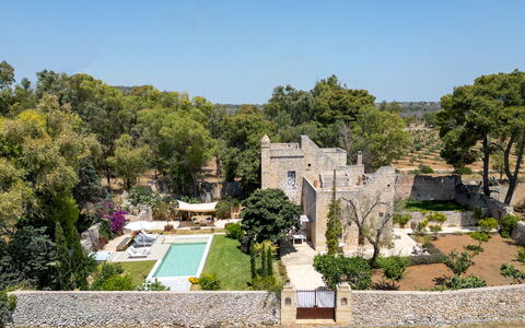 Masseria Muto 6: Tuin, Landgoed, Landscaping, Hacienda, Herenhuis, Villa, Binnenplaats, Werf, Historisch Huis, Backyard