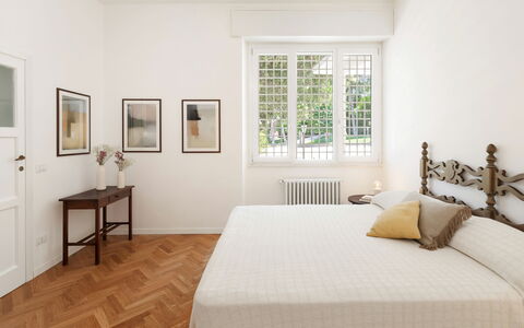 Antico Ceraso 10: Interieur Ontwerp, Flooring, Muur, Verdieping, Hout, Meubilair, Slaapkamer, Bed, Plafond, Kamer