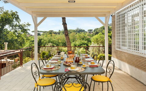 Antico Ceraso 10: Meubilair, Stoel, Tafel, Buitenmeubels, Keuken En Eettafel, Buitentafel, Schaduw, Veranda, Outdoor Structuur, Tuin