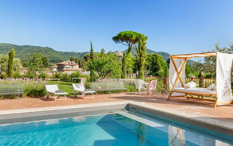 Antico Ceraso 10: Zwembad, Toevlucht, Buitenmeubels, Eco Hotel, Tuin, Landgoed, Ligstoel, Hacienda, Villa, Landscaping