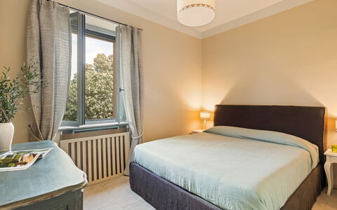 Casale Ansedonia 8+1: Slaapkamer, Interieur Ontwerp, Bed, Laken, Bedding, Kamer, Meubilair, Huis, Linens, Verdieping