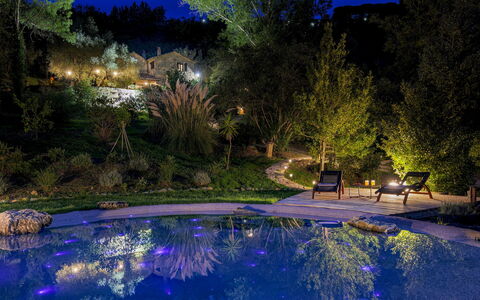 La Leopoldina 6: Blauw, Water, Zwembad, Natuur, Nacht, Landschap, Toevlucht, Tuin, Landschap Verlichting, Waterpartij