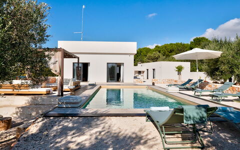 Kapoka 6: Huis, Landgoed, Schaduw, Toevlucht, Villa, Eco Hotel, Zwembad, Hacienda, Ligstoel