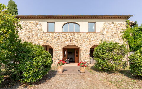 Casale Teatro 10: Muur, Struik, Boog, Deur, Huis, Tuin, Landgoed, Hacienda, Boerderij, Landscaping