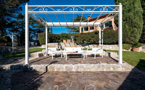 Tenuta Cavi 10: Meubilair, Schaduw, Buitenmeubels, Outdoor Structuur, Tuin, Veranda, Prieel, Pergola, Patio, Flagstone