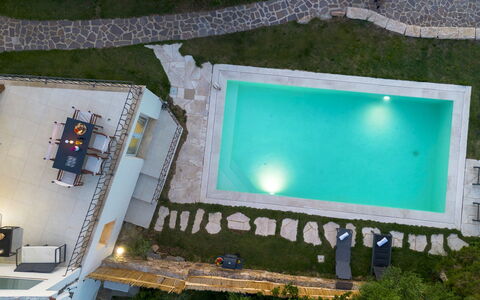 Villa la Maddalena 6+2: Zwembad, Toevlucht, Vrije Tijd, Thermae, Buitenmeubels, Eco Hotel, Waterpartij, Hotel, Ligstoel, Badplaats