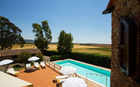 La Magia 8+2: Zwembad, Buitenmeubels, Toevlucht, Meubilair, Ligstoel, Landgoed, Hacienda, Eco Hotel, Villa, Boerderij
