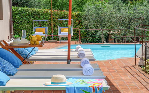 Villa Jasmine 8: Zwembad, Meubilair, Buitenmeubels, Toevlucht, Bloempot, Eco Hotel, Kamerplant, Stoel, Ligstoel, Schaduw