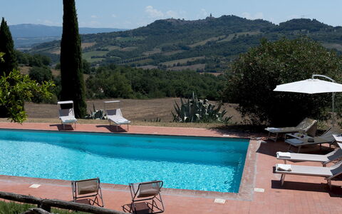Villa la Pizzichina 10: Zwembad, Toevlucht, Landgoed, Villa, Hacienda, Ligstoel, Eco Hotel, Badplaats, Boerderij, Buitenmeubels