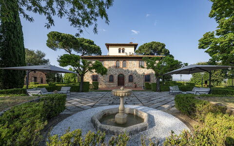 Villa la Monarca 16: Struik, Tuin, Landgoed, Gazon, Landscaping, Hacienda, Herenhuis, Werf, Villa, Park