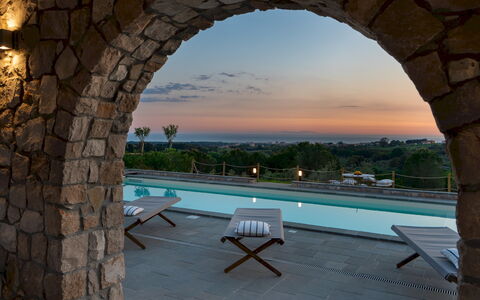 Villa la Casina 4: Buitenmeubels, Zwembad, Hacienda