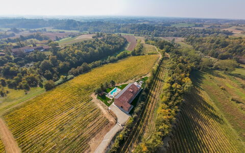 Cascina Buzio 12: Landschap, Veld, Plain, Plantage, Vogelperspectief, Landbouw, Landelijk Gebied, Land Lot, Luchtfotografie, Boerderij