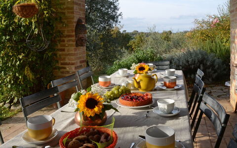 Terra San Raffaele 10+3: Meubilair, Tafel, Tableware, Voedsel, Stoel, Buitenmeubels, Keuken En Eettafel, Serveware, Fruit, Buitentafel