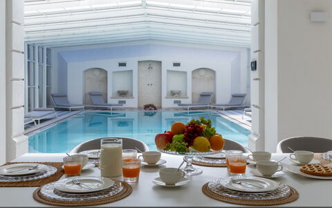 Villa la Perla Bianca 10: Interieur Ontwerp, Meubilair, Verdieping, Plafond, Appartement, Toevlucht, Zwembad, Hotel, Linens, Ontwerp