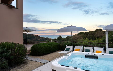 Villa Perelle 8: Toevlucht, Zwembad, Eco Hotel, Paraplu, Buitenmeubels, Landscaping, Badplaats, Hotel, Tropen, Kamerplant