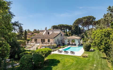 Villa Corte Sant'Anna 6+2: Woongebied, Huis, Huis, Landgoed, Verblijf, Tuin, Landscaping, Zwembad, Boerderij, Villa