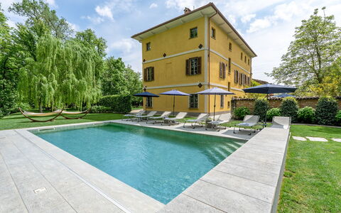 Tenuta Schiavon Barrero 12: Woongebied, Zwembad, Huis, Huis, Reflectie, Landgoed, Reflecting Pool, Tuin, Toevlucht, Villa