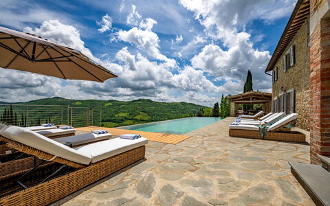 Tenuta Santa Cristina 10: Buitenmeubels, Zwembad, Eco Hotel, Toevlucht, Vrije Tijd, Villa, Badplaats, Stoel, Ligstoel, Hotel