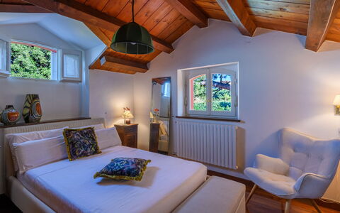Villa Fiola 8: Interieur Ontwerp, Meubilair, Huis, Slaapkamer, Plafond, Huis, Verdieping, Bed, Flooring, Verlichting