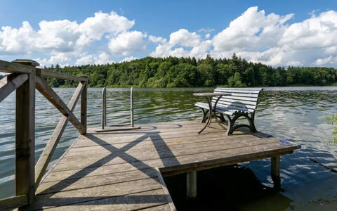 Am Seeufer: Water, Zwemwater, Watervoorraden, Natuurlijke Omgeving, Natuur, Waterweg, Bank, Meer, Dok, Waterloop