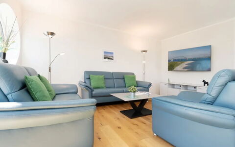 Reiterhof Rickert Glücksklee: Meubilair, Interieur Ontwerp, Bankstel, Flooring, Verdieping, Woonkamer, Kamer, Tafel, Plafond, Verlichting