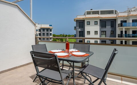 Oliva Nova Cabagua: Meubilair, Appartement, Stoel, Balkon, Keuken En Eettafel, Major Appliance, Ontwerp, Keuken, Buitenmeubels, Aluminium