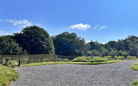 Whinfell Pod: Struik, Groundcover, Tuin, Landscaping, Oprit, Gazon, Park