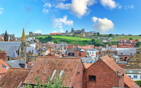 Captains Retreat, Whitby: Dag, Muur, Stedelijk Gebied, Stad, Dak, Woongebied,  Dorf\, Buurt, Huis, Landschap