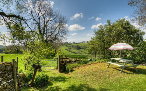 Town End Barn: Boom, Gras, Natuurlijk Landschap, Grasland, Struik, Landelijk Gebied, Land Lot, Tuin, Weide