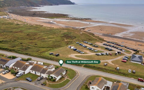 Sea Thrift at Widemouth Bay: Kust, Zee, Kust, Oceaan, Strand, Baai