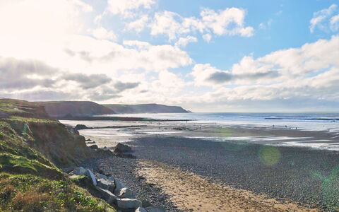 Templemore: Lucht, Blauw, Water, Zwemwater, Kust, Horizon, Strand, Kust En Oceanic Landvormen,  Felsen\, Zee