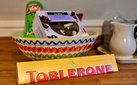 Toblerone Lodge: Ingrediënt, Voedsel, Serveware