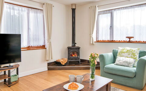 Bryncoch Lodge: Meubilair, Flooring, Interieur Ontwerp, Hout, Verdieping, Haard, Kamer, Verlichting, Woonkamer, Houten Vloer