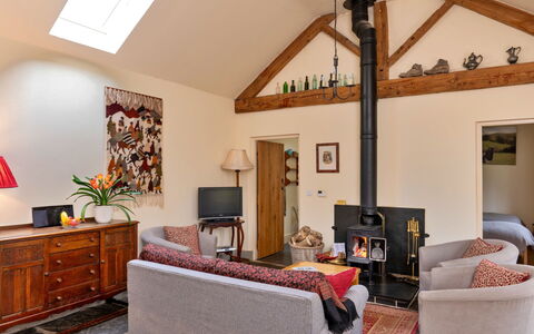 Drovers Retreat: Meubilair, Interieur Ontwerp, Flooring, Muur, Hout, Verdieping, Woonkamer, Haard, Plafond, Kamer
