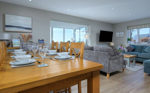 Tan-Y-Foel: Meubilair, Hardwood, Woonkamer, Bankstel